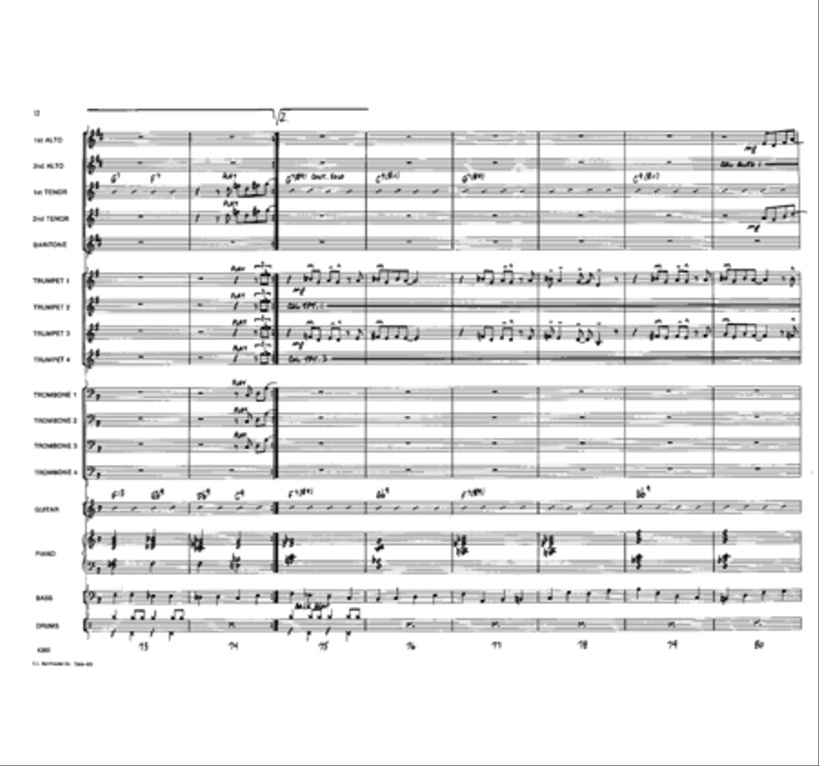 Duke It Out! Jazz Ensemble scores gallery preview page 11