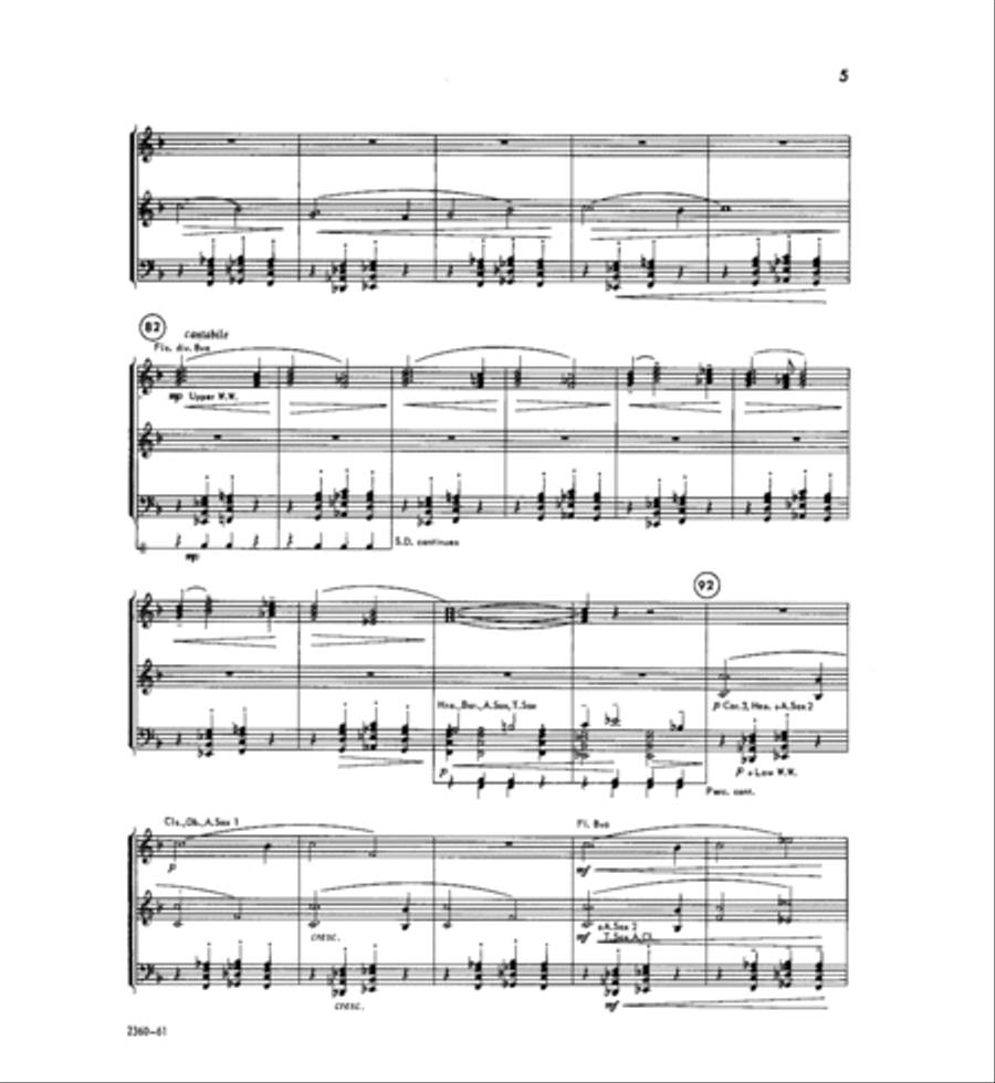 Synopsis for Band Concert Band scores gallery preview page 6