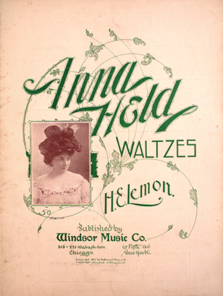 Anna Held. Waltzes