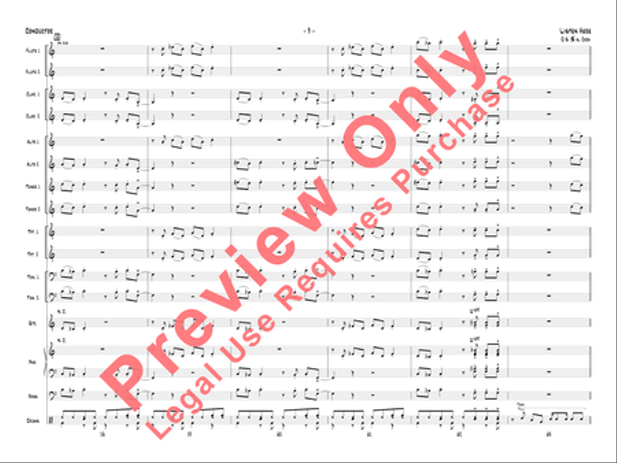 Listen Here Jazz Ensemble scores gallery preview page 12