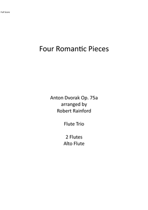Book cover for Four Romantic Pieces