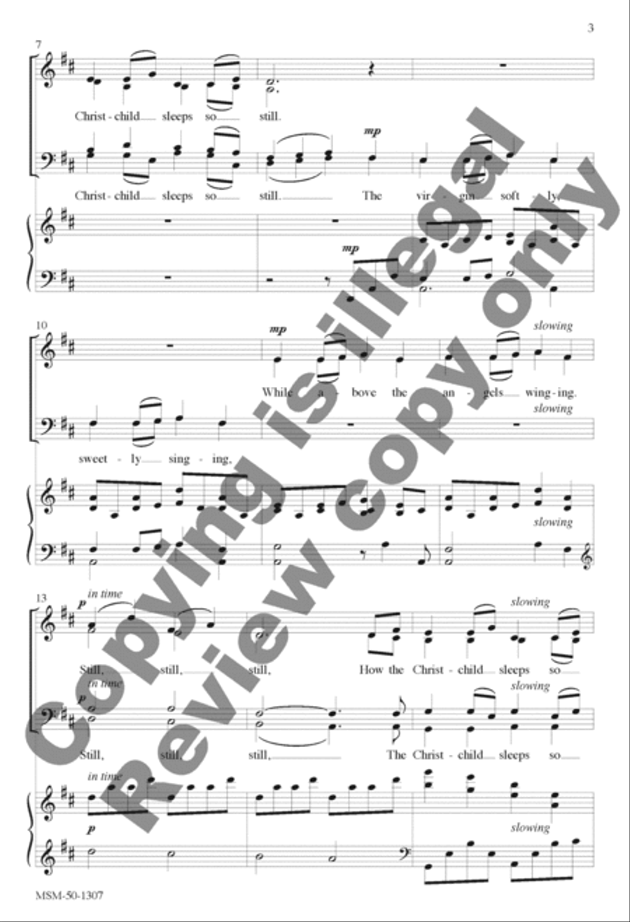 Still, Still, Still Still, Still, Still 4-Part scores gallery preview page 3