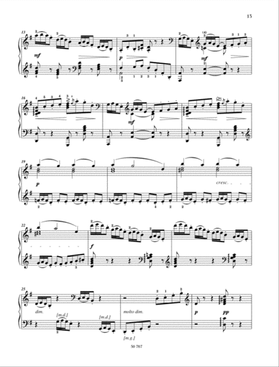 Deuxième Arabesque Deuxième Arabesque Piano Solo scores gallery preview page 2