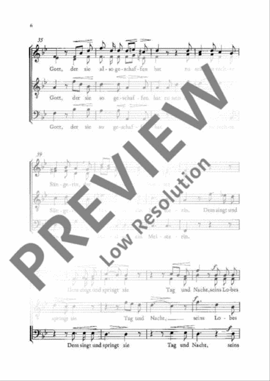 Mrs music sings 4-Part scores gallery preview page 7