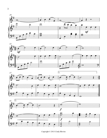 How Great Thou Art, for Piano and Violin image number null