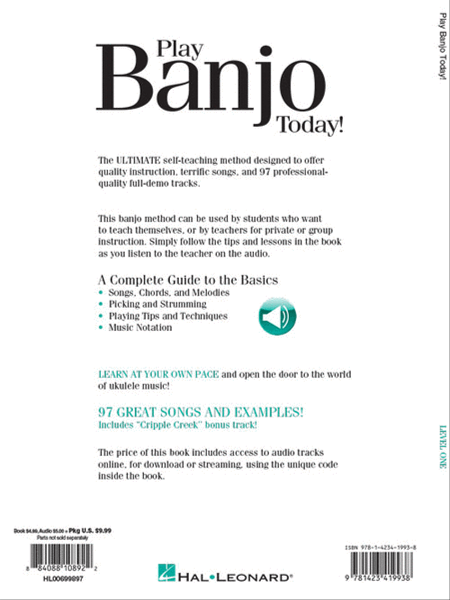 Play Banjo Today! Level One Guitar Tablature scores gallery preview page 8