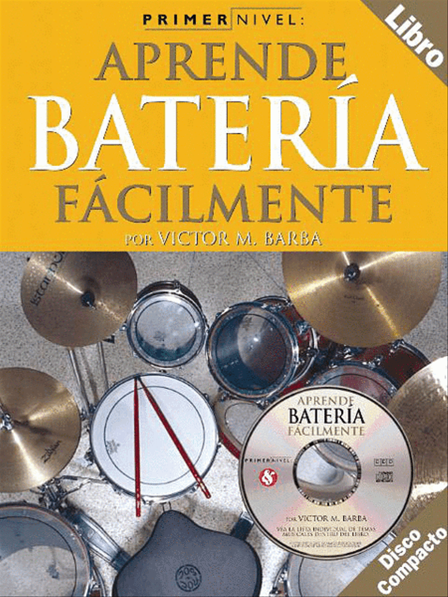 Primer Nivel: Aprende Bateria Facilmente Drums scores gallery preview page 1