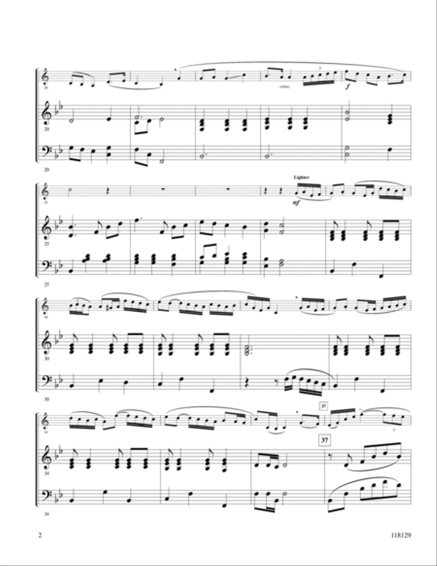 My Faith Has Found A Resting Place Clarinet Solo scores gallery preview page 2