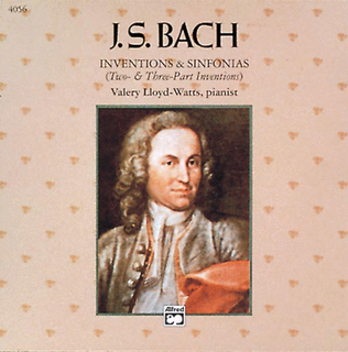 Book cover for Inventions & Sinfonias - CD