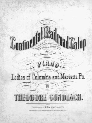 Continental Railroad Galop
