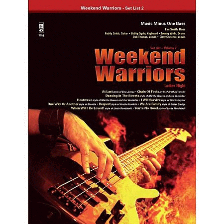 Weekend Warriors, Set List 2 - Ladies' Night Singer's Songbook image number null