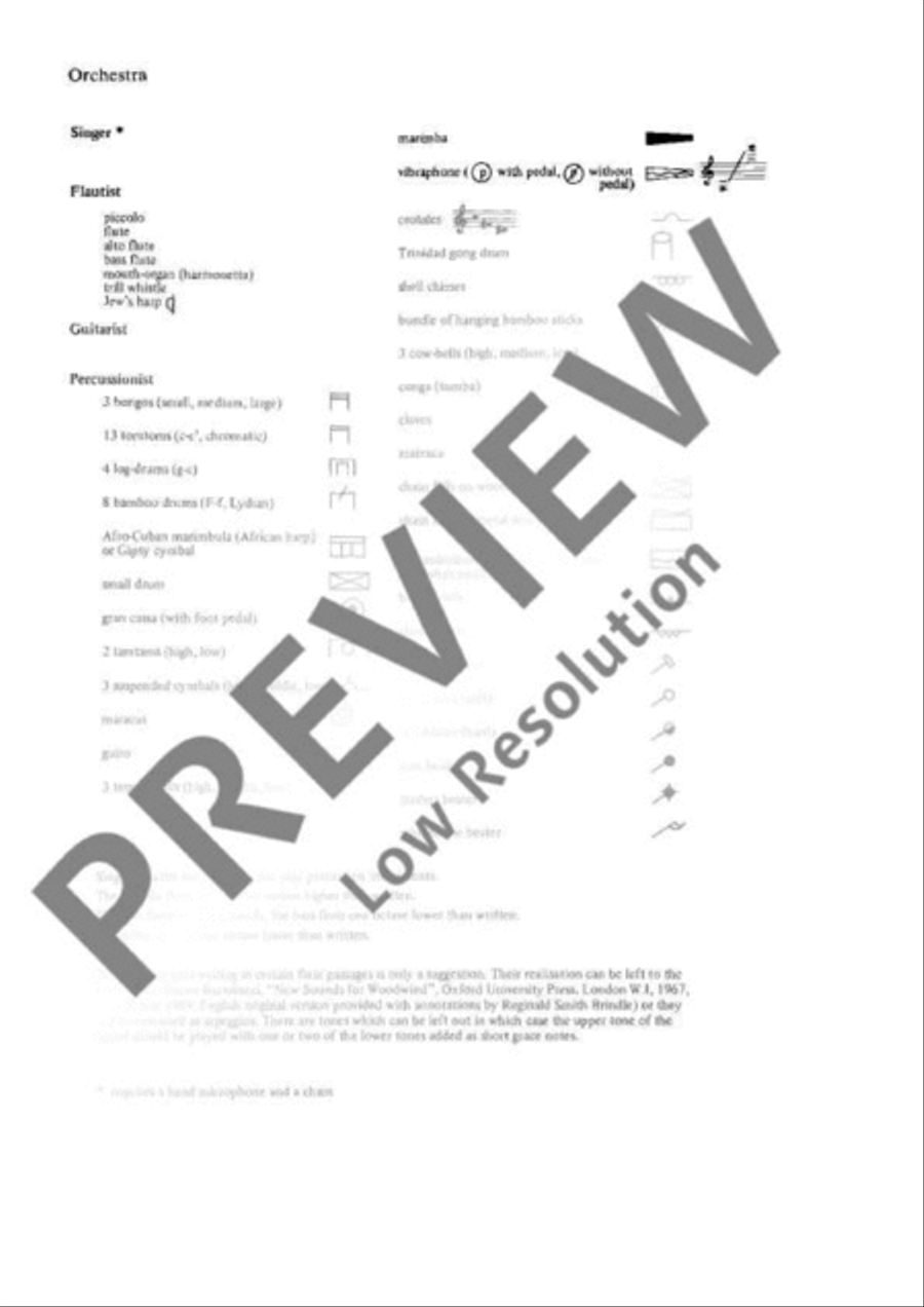 El Cimarrón Flute scores gallery preview page 8