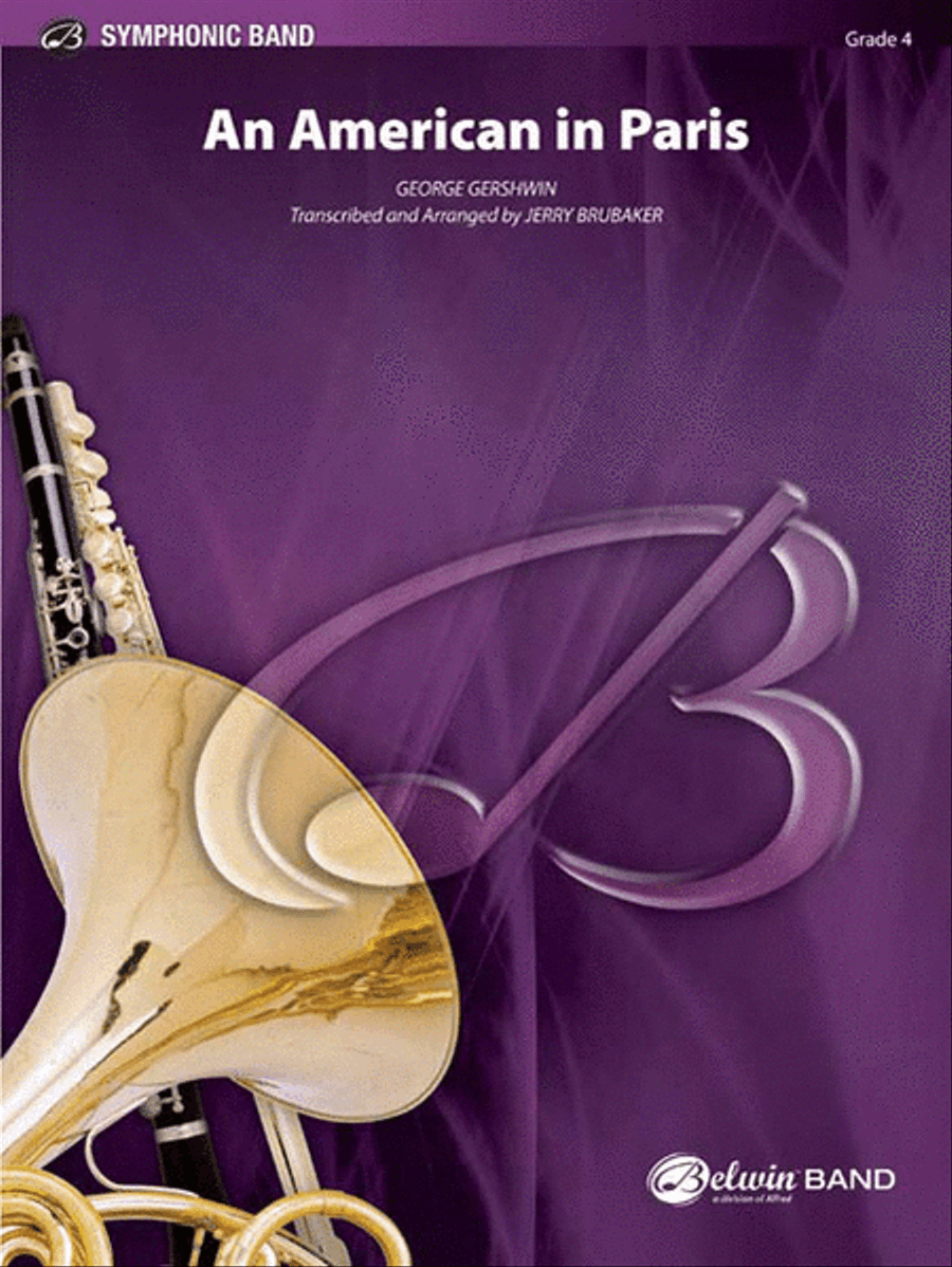 An American in Paris Concert Band scores gallery preview page 1