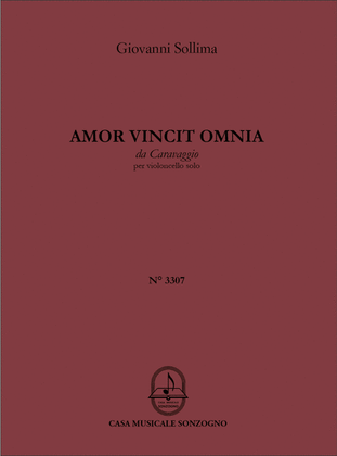 Book cover for Amor vincit omnia (da Caravaggio)