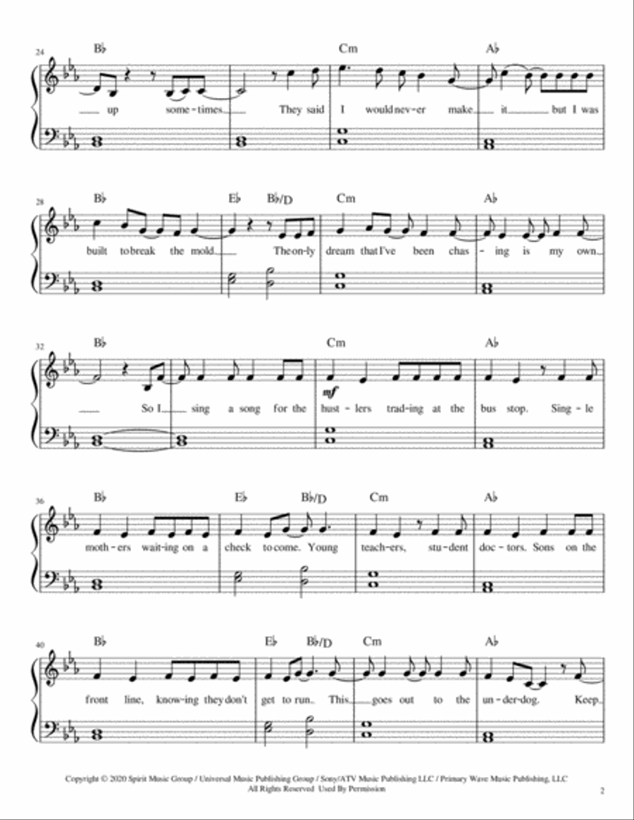 Underdog Voice scores gallery preview page 2