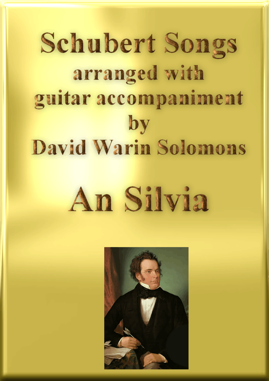 An Silvia (Wer ist Silvia) high voice and guitar Acoustic Guitar scores gallery preview page 1