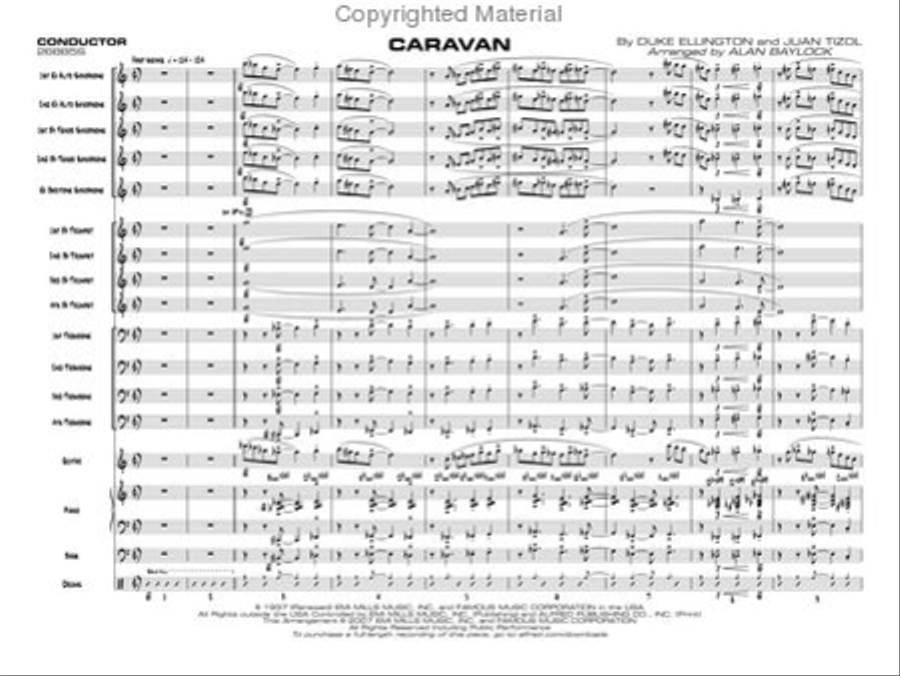 Caravan Caravan Jazz Ensemble scores gallery preview page 2