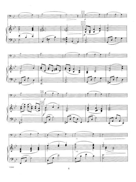 Kendor Recital Solos - Trombone - Piano Accompaniment