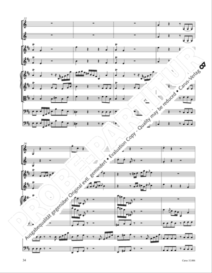 Gesamtausgabe Band 6 (Orchestermusik III: Sinfonien) Orchestra scores gallery preview page 51