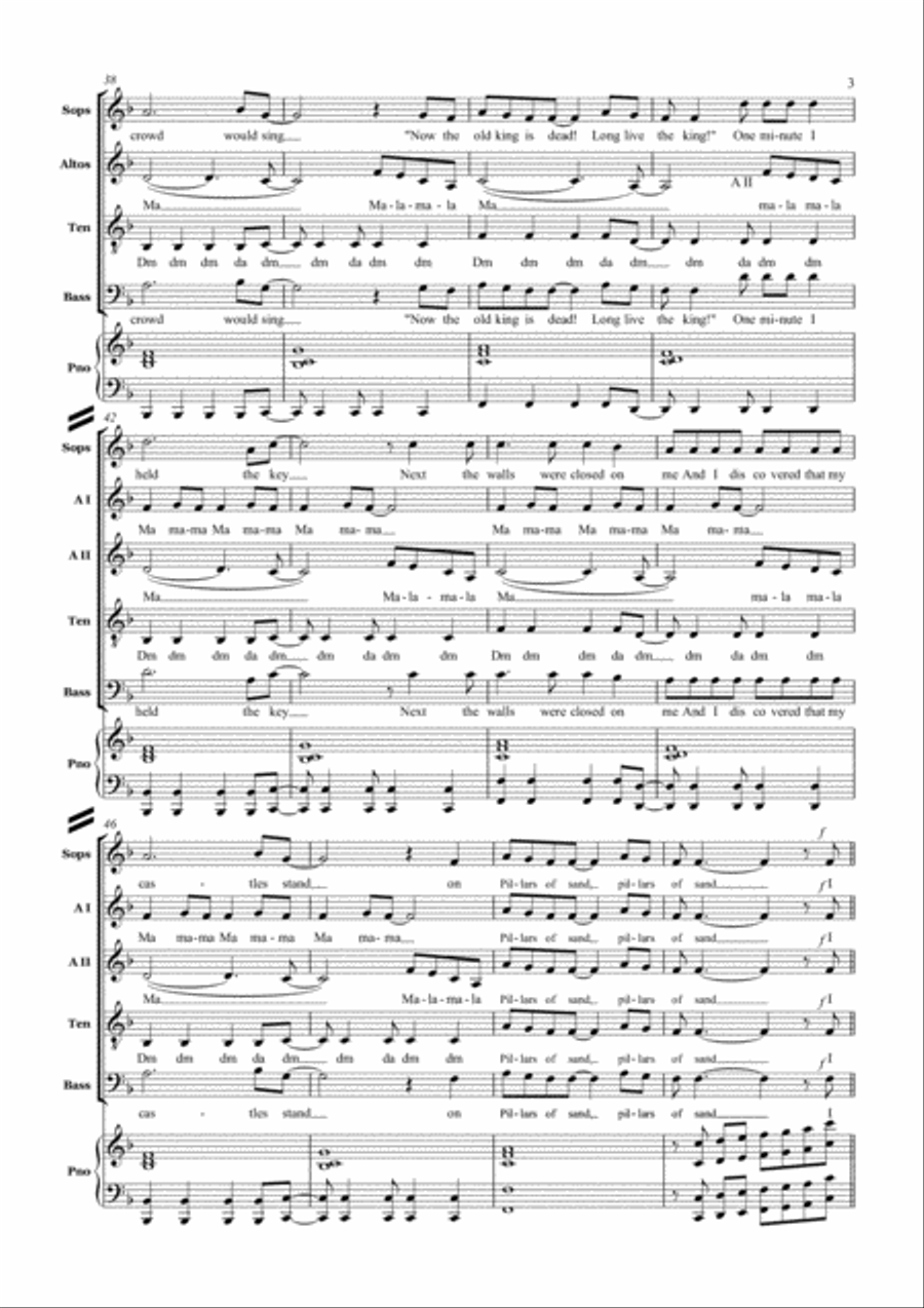 Viva La Vida Divisi scores gallery preview page 4