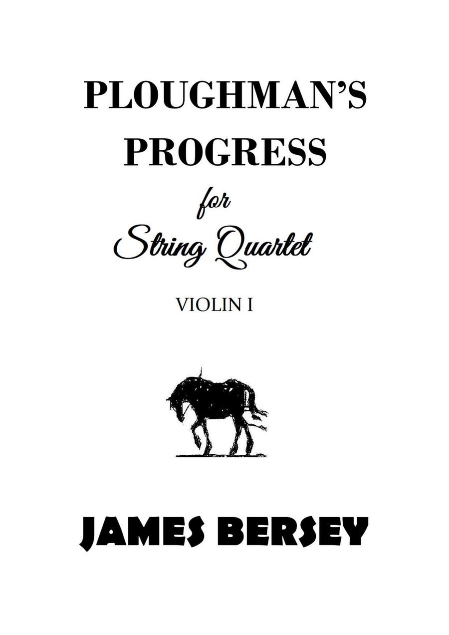 Ploughman's Progress (set of parts for string quartet) String Quartet scores gallery preview page 1