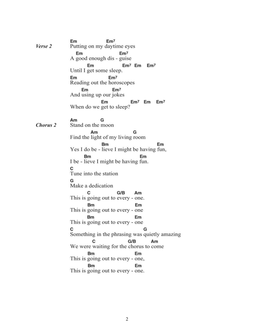 Get Some Sleep Get Some Sleep Acoustic Guitar scores gallery preview page 2