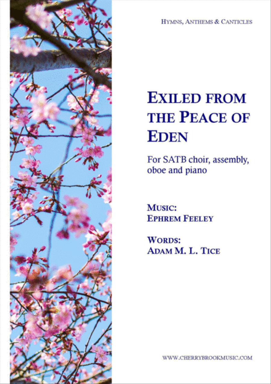 Exiled from the Peace of Eden Choir scores gallery preview page 1