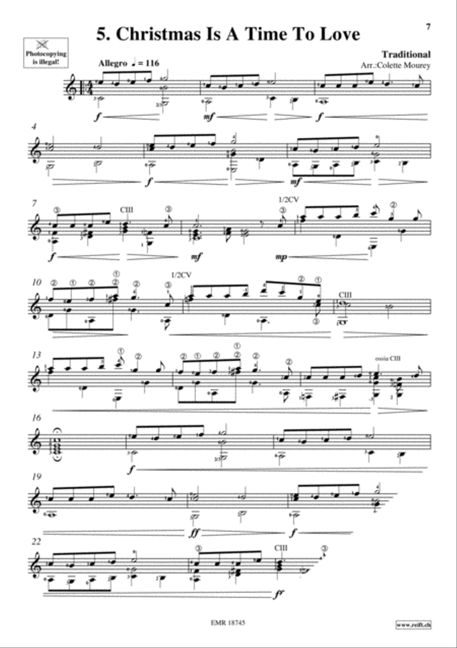 20 Greatest Christmas Hits Guitar scores gallery preview page 7