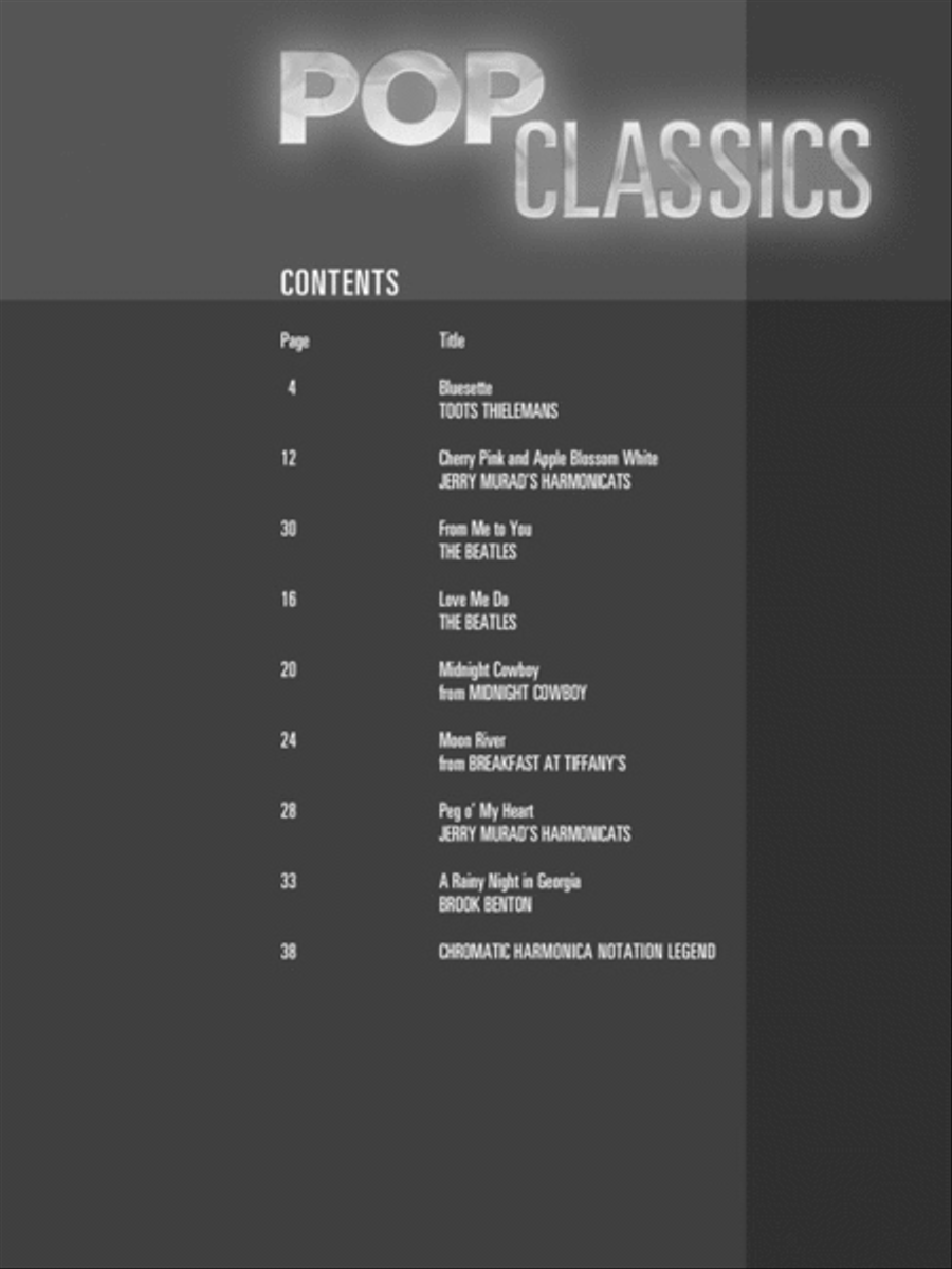 Pop Classics Harmonica scores gallery preview page 2