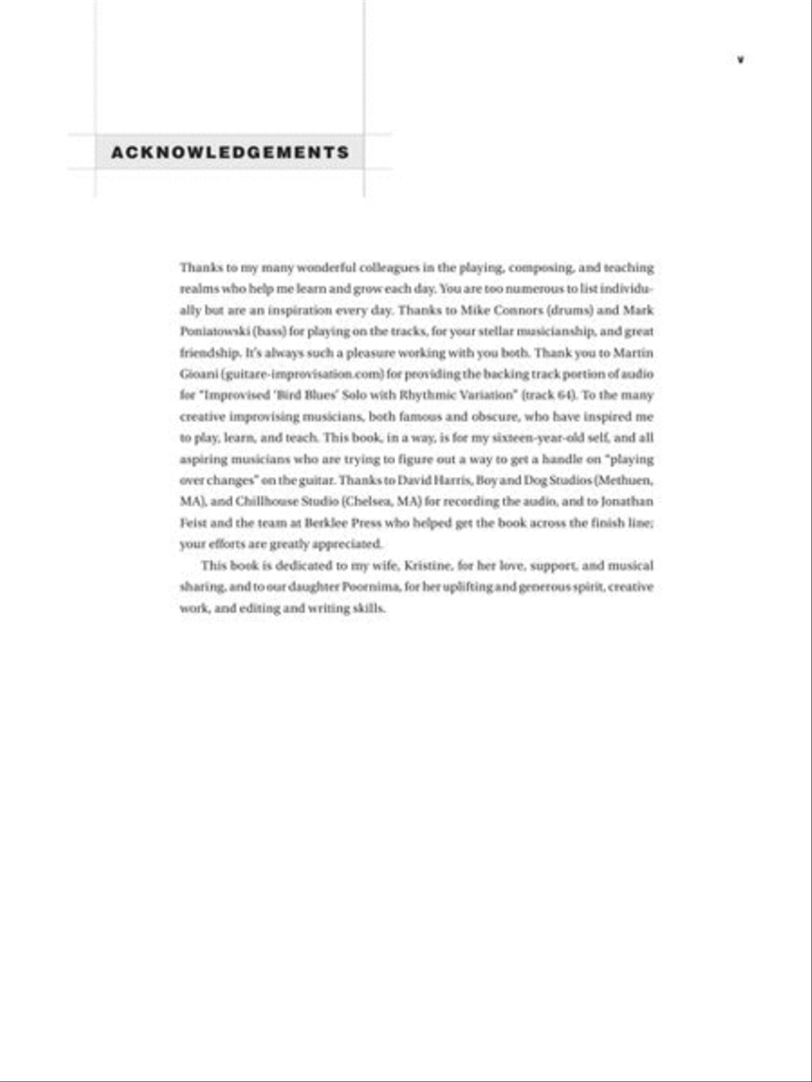 Jazz Guitar Improvisation Strategies Electric Guitar scores gallery preview page 5