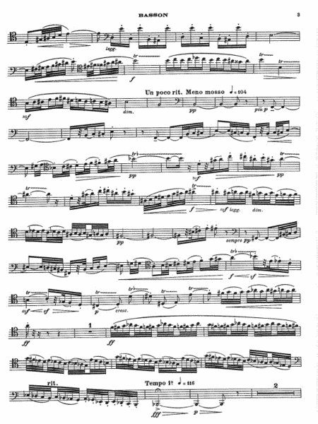 Fileuse (bassoon & Piano)