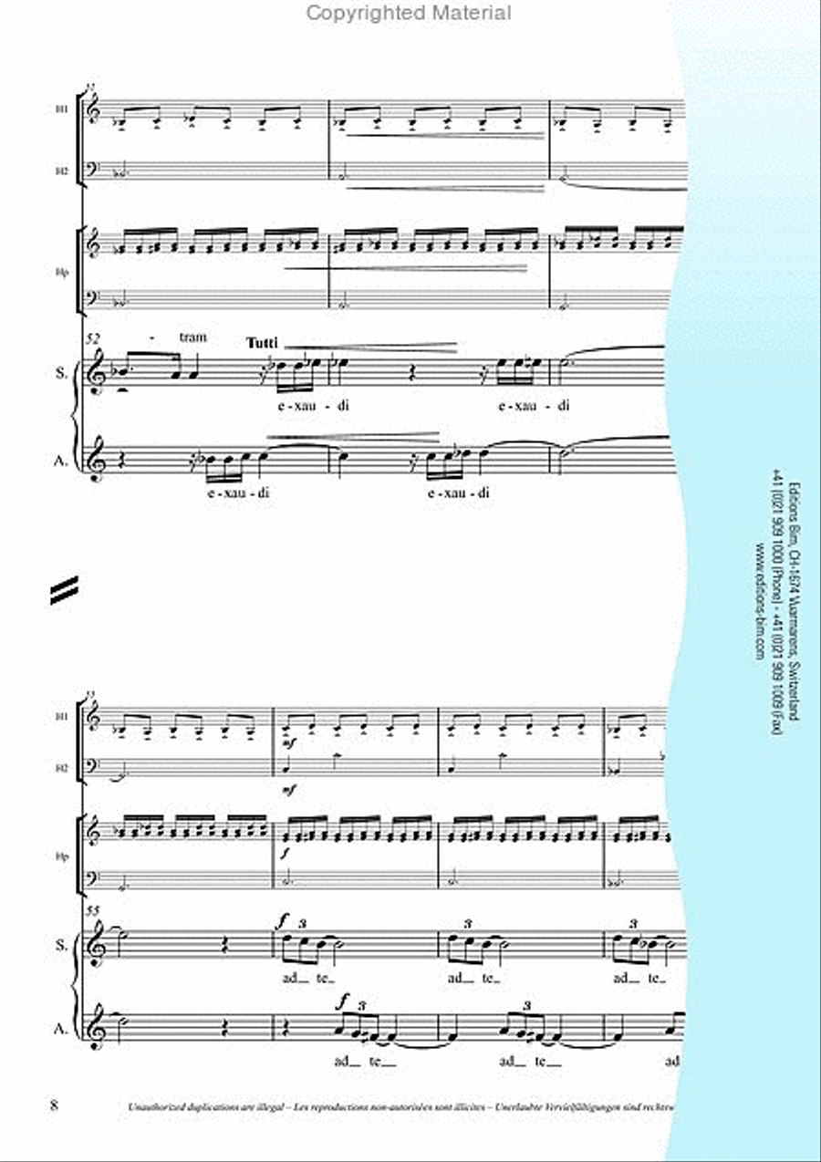 Libera me Libera me Choir scores gallery preview page 7
