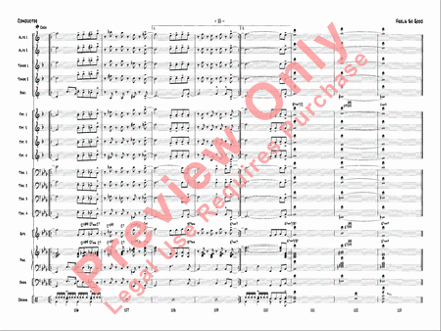 Feels So Good Feels So Good Jazz Ensemble scores gallery preview page 18