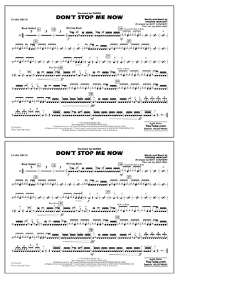 Don't Stop Me Now - Snare Drum