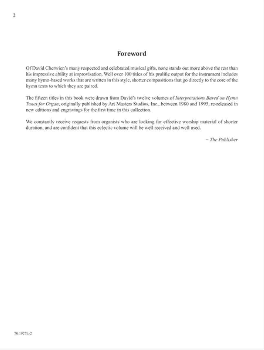 Hymns of Grace & Glory Hymns of Grace & Glory Organ scores gallery preview page 2