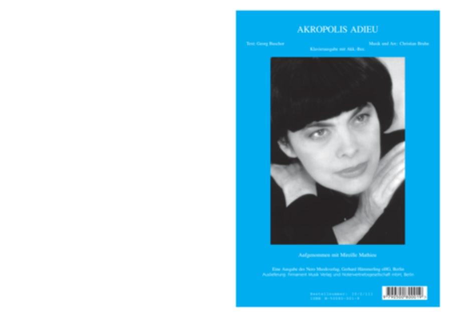 Akropolis adieu Voice scores gallery preview page 1