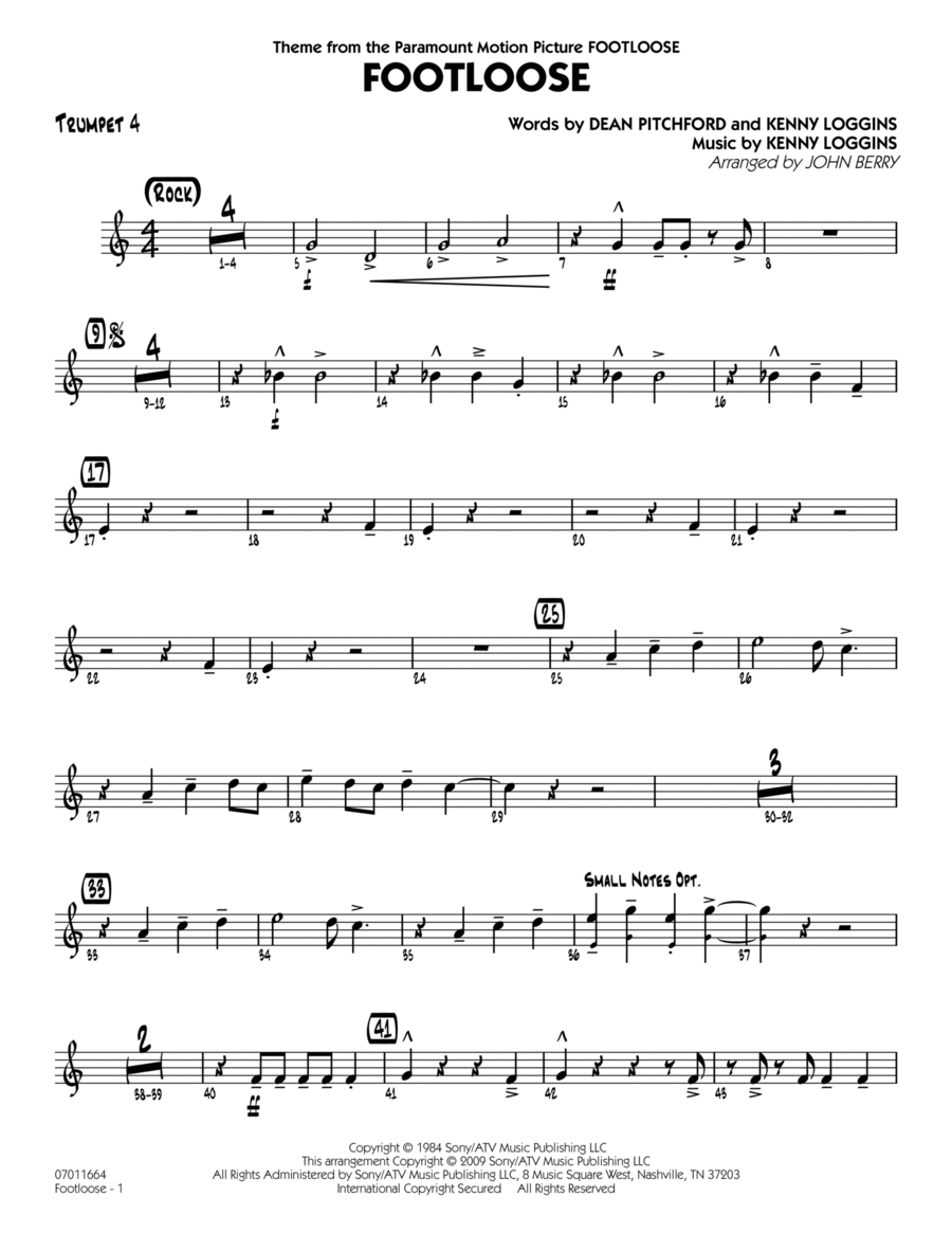 Footloose - Trumpet 4