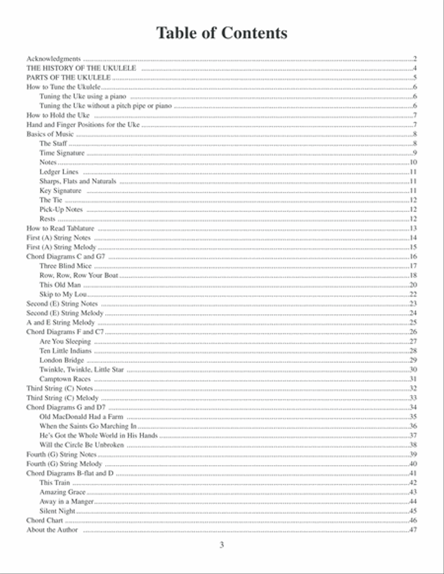 Easy Ukulele Method Book 1 Ukulele scores gallery preview page 4