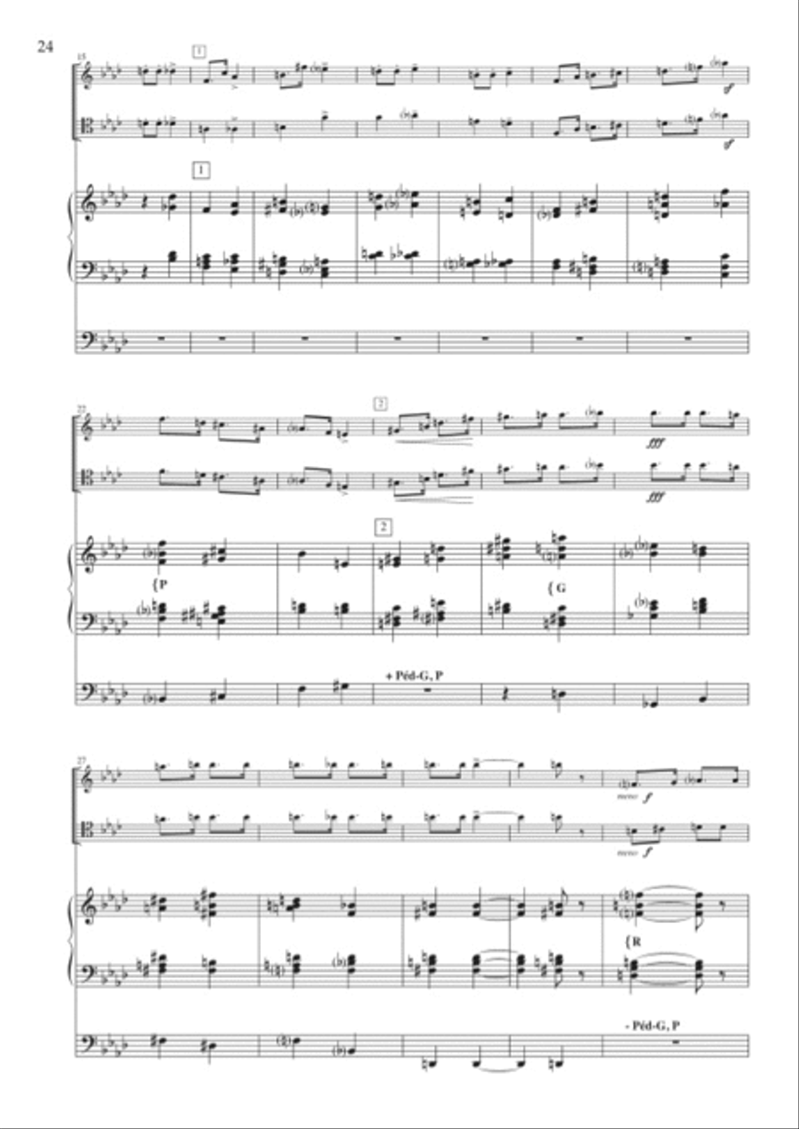 Trio, Op. 55 Cello scores gallery preview page 5