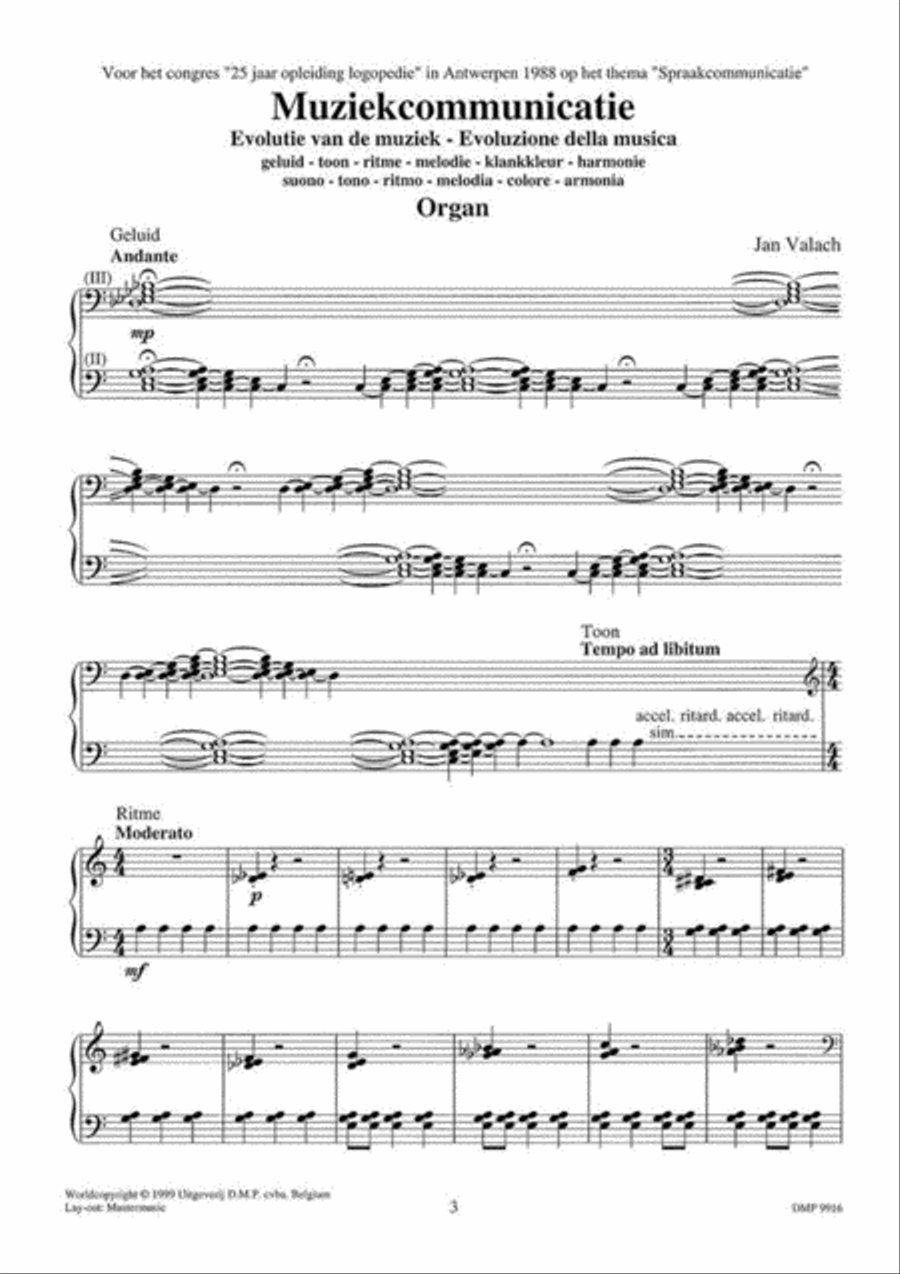 Muziekcommunicatie Organ scores gallery preview page 2
