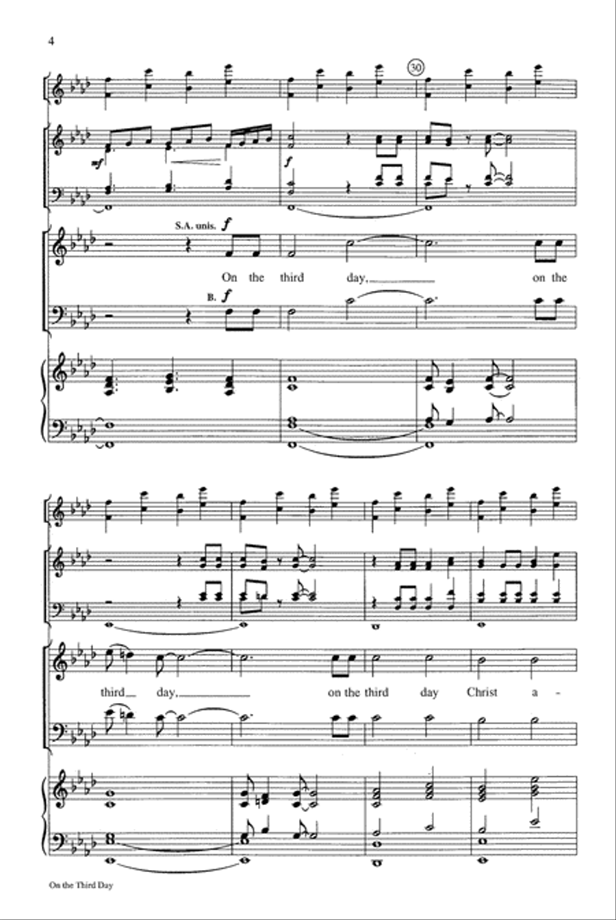 On the Third Day 3-Part scores gallery preview page 5