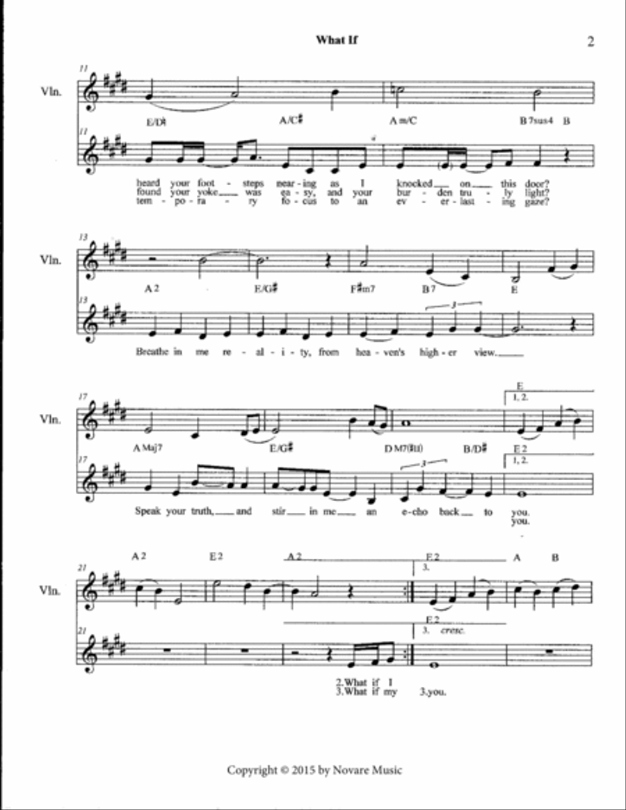 What If What If Small Ensemble scores gallery preview page 5