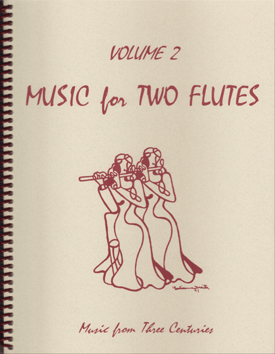 Music for Two Flutes, Volume 2 Flute Duet scores gallery preview page 1