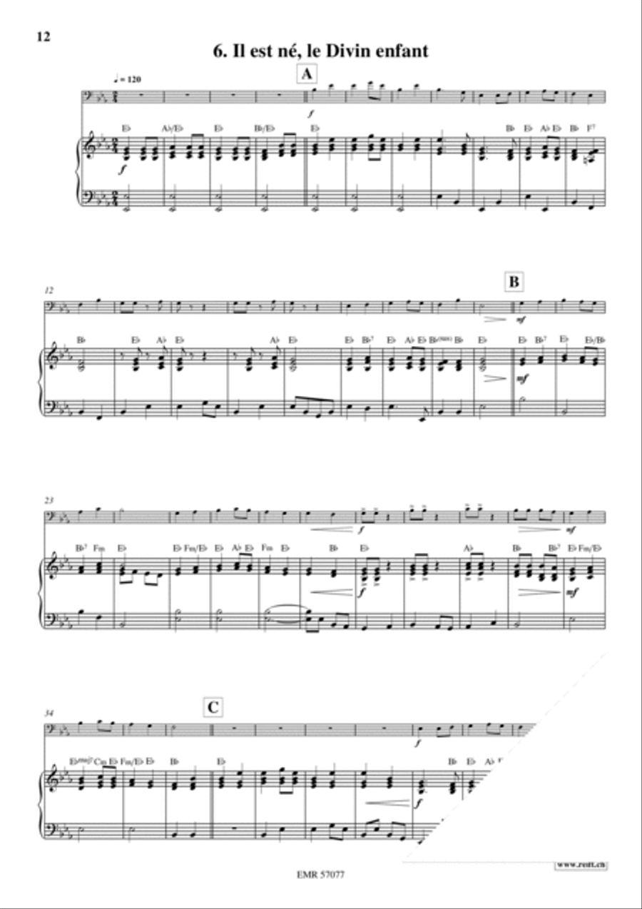 18 Christmas Songs 18 Christmas Songs Bassoon Solo scores gallery preview page 9