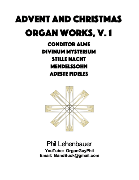 Advent and Christmas Organ Works, Volume 1 by Phil Lehenbauer image number null