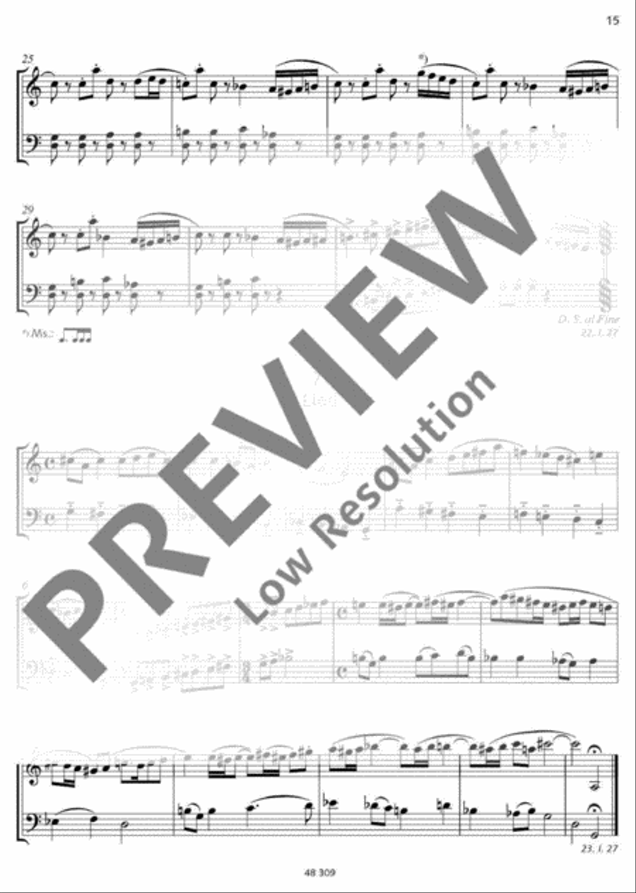 Musikalisches Blumengärtlein und Leyptziger Allerley Clarinet scores gallery preview page 16