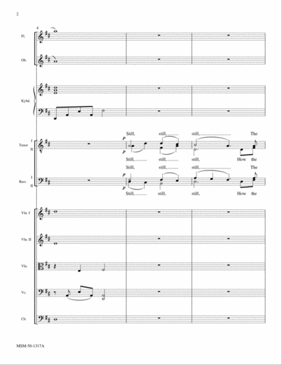 Still, Still, Still Choir scores gallery preview page 2