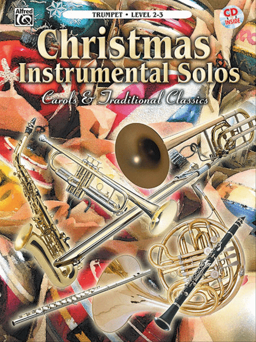 Christmas Instrumental Solos - Trumpet (Book & CD) Trumpet Solo scores gallery preview page 1