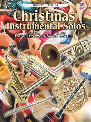Book cover for Christmas Instrumental Solos - Trumpet (Book & CD)