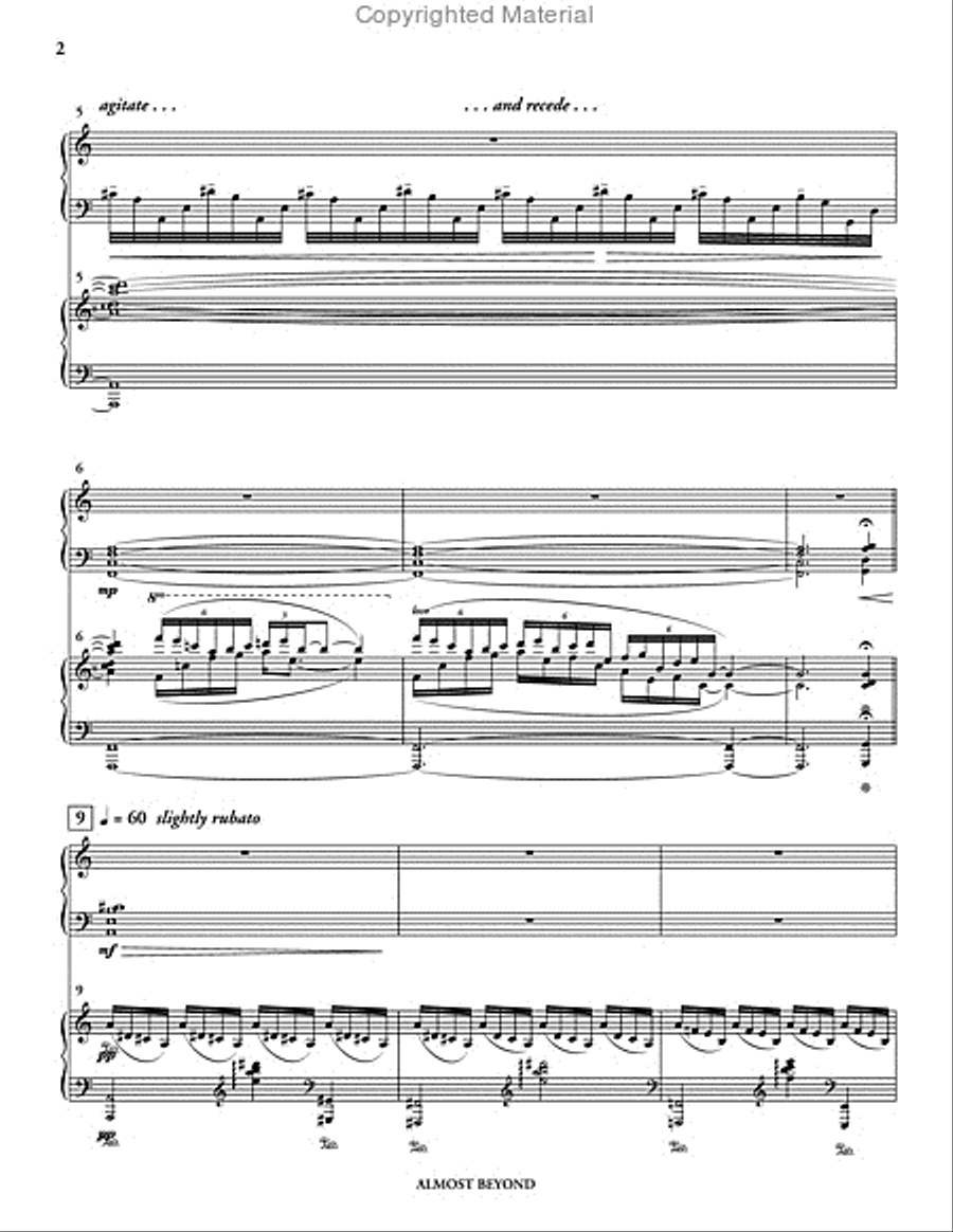Almost Beyond (score & parts) Piano Accompaniment scores gallery preview page 3